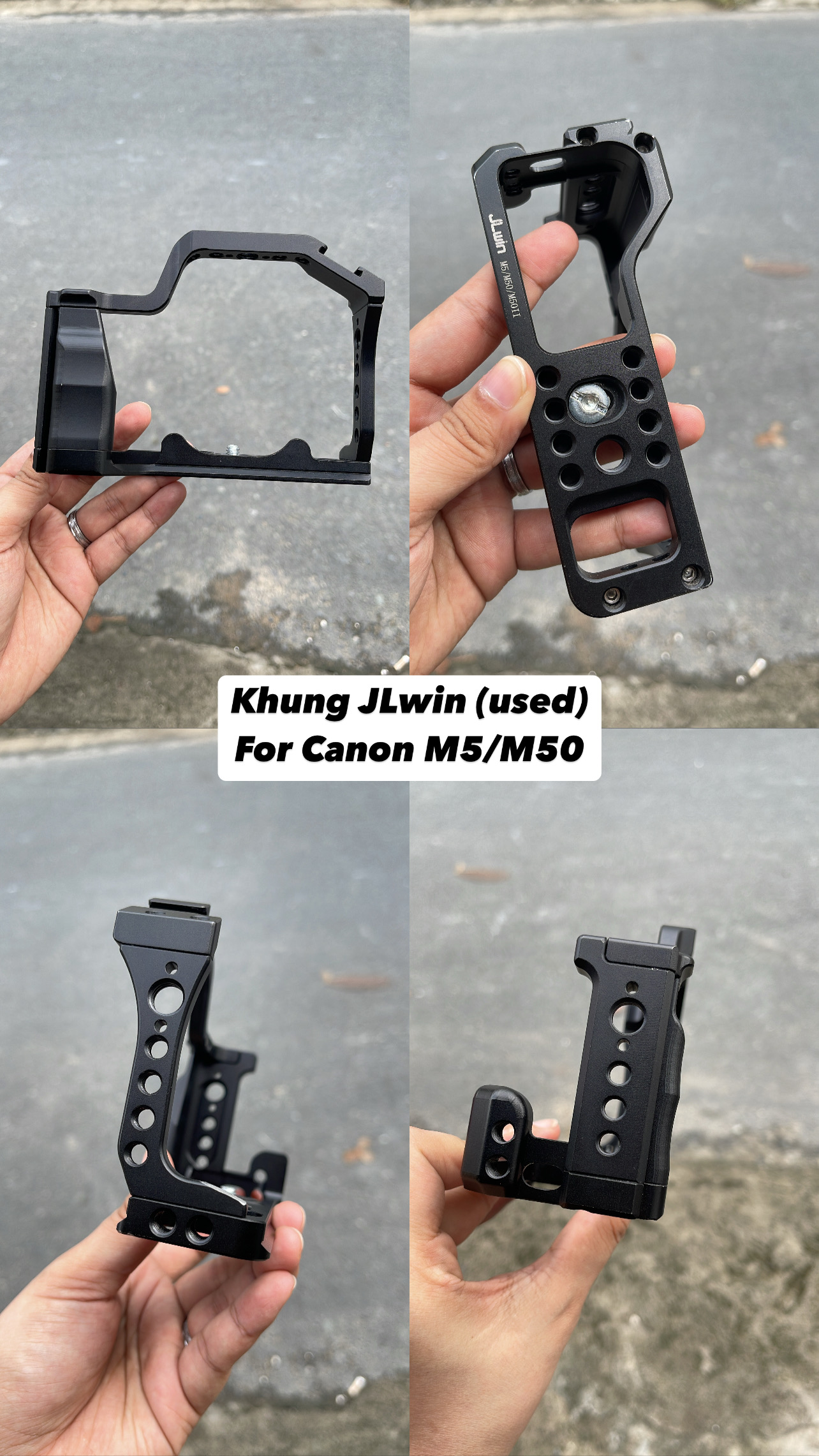 Khung JLwin for Canon M5/M50 | QSD