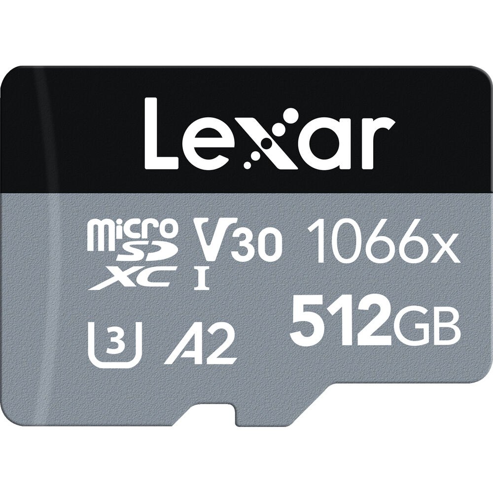 Thẻ nhớ Lexar Professional 1066x 512GB microSDXC UHS-I Card LMS1066512G-BNANG
