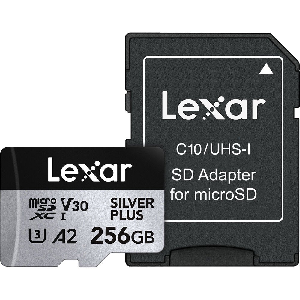 Thẻ nhớ MicroSD Lexar 256GB Professional SILVER PLUS UHS-I | Chính Hãng