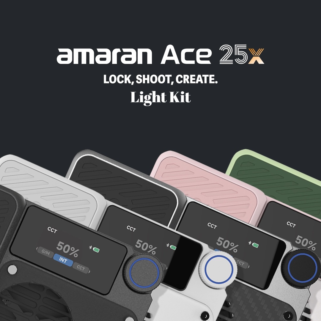 Amaran ACE 25X Bi-color Light Kit | Chính Hãng