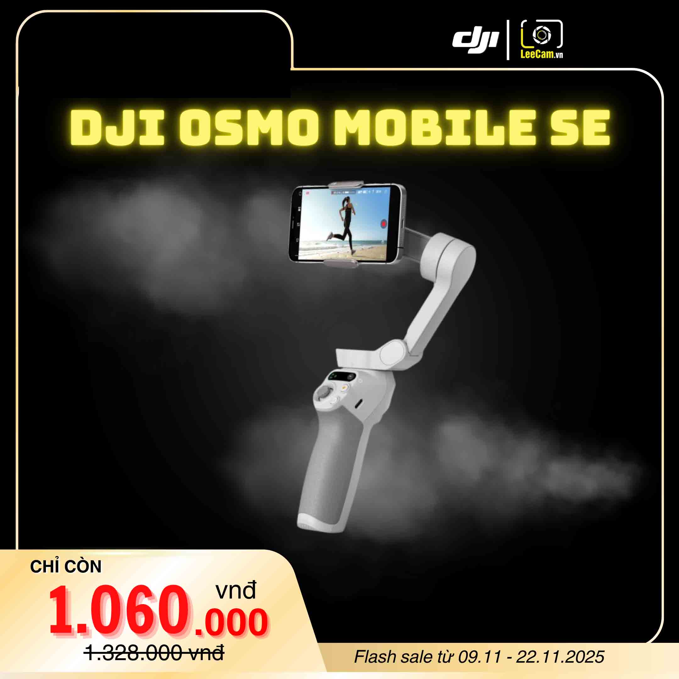 (New) Gimbal DJI Osmo Mobile SE | Hàng Chính Hãng (giảm giá)