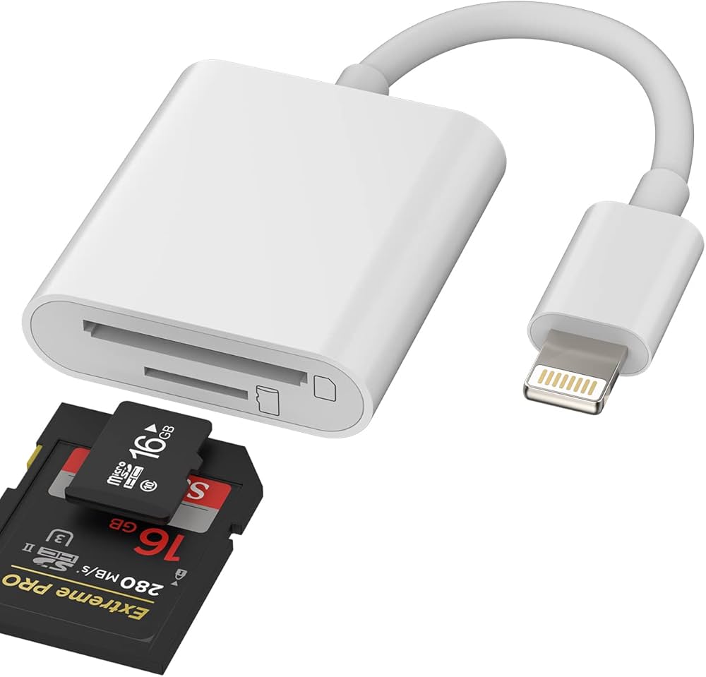 Đầu đọc thẻ nhớ cho cổng Lightning (Iphone/Ipad)