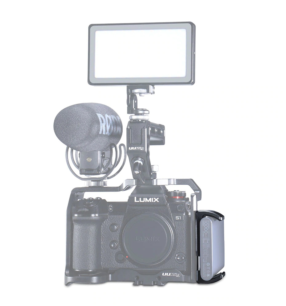 Phụ kiện giá đỡ, báng kẹp pin dự phòng cho khung máy ảnh