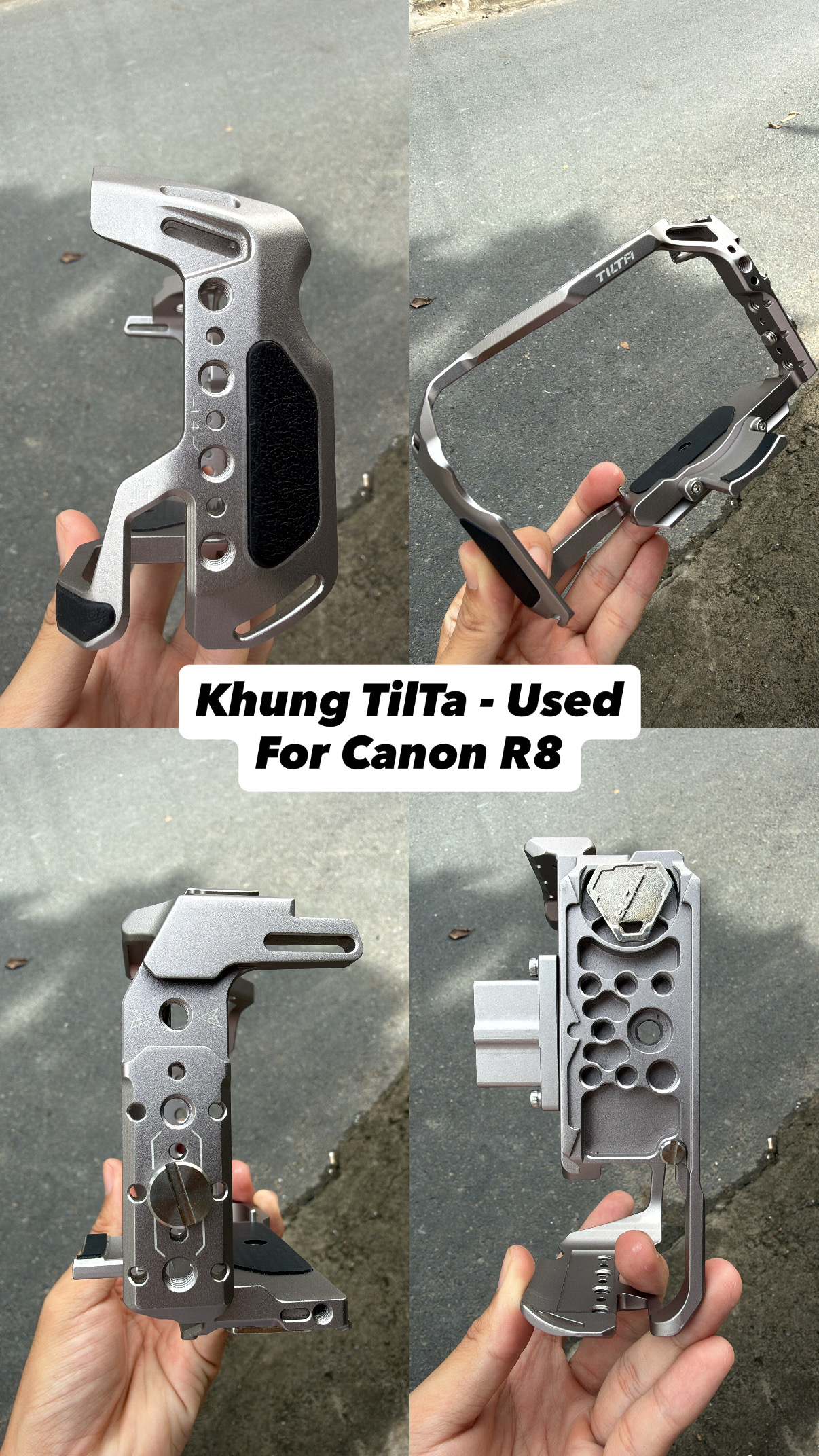 Khung TilTa For Canon R8 | QSD