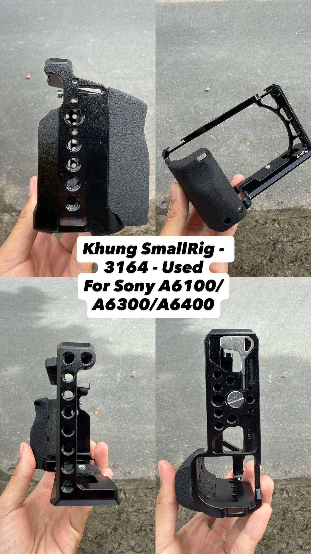 Khung SmallRig 3164 For Sony A6100/A6300/A6400 | QSD