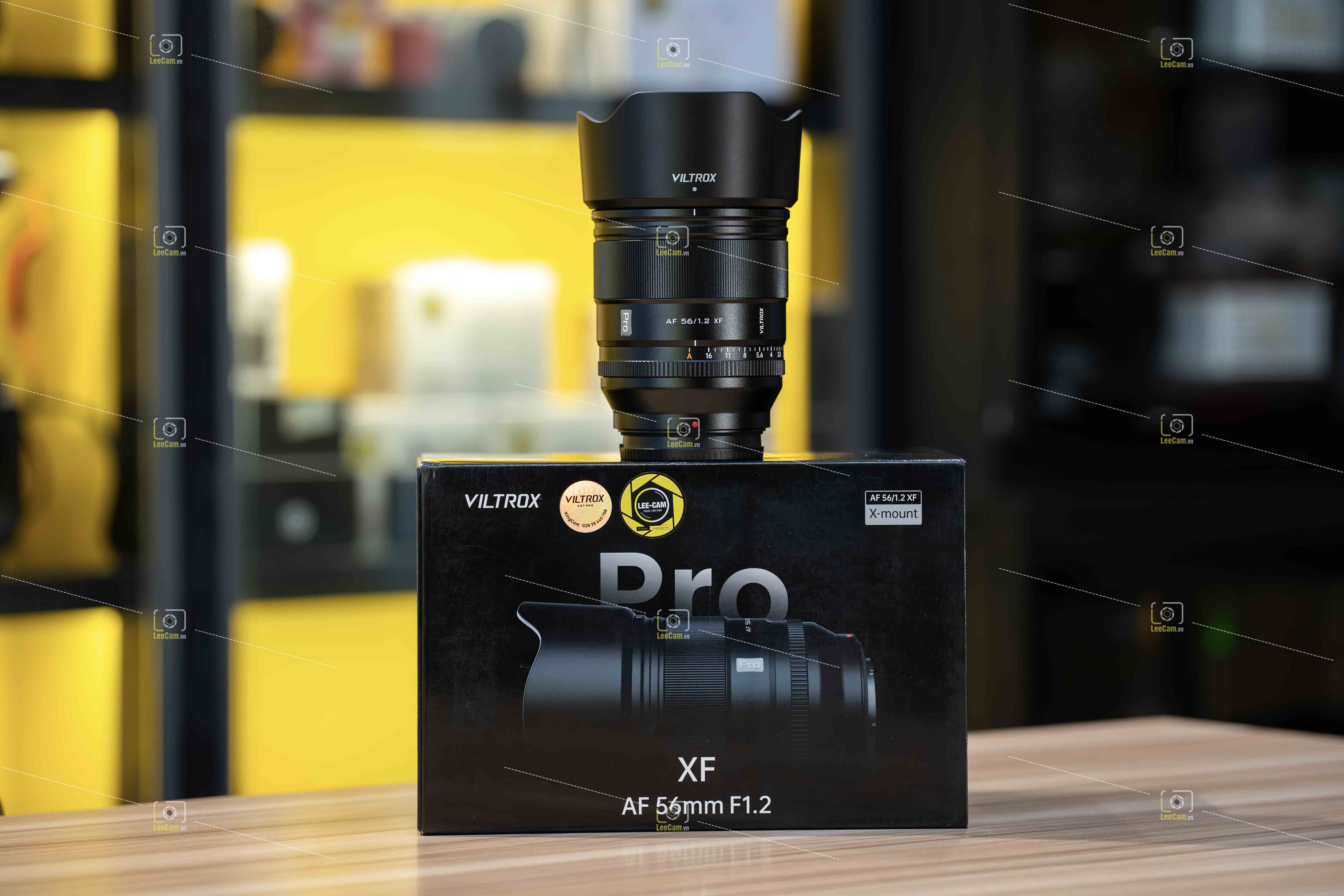 (Likenew Fullbox) Ống kính Viltrox AF 56mm F1.2 Pro APS-C for Fujifilm