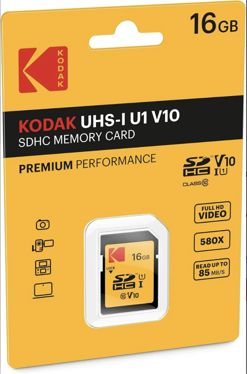 [New] Thẻ Nhớ SD Kodak Class 10 16GB/32GB/64GB