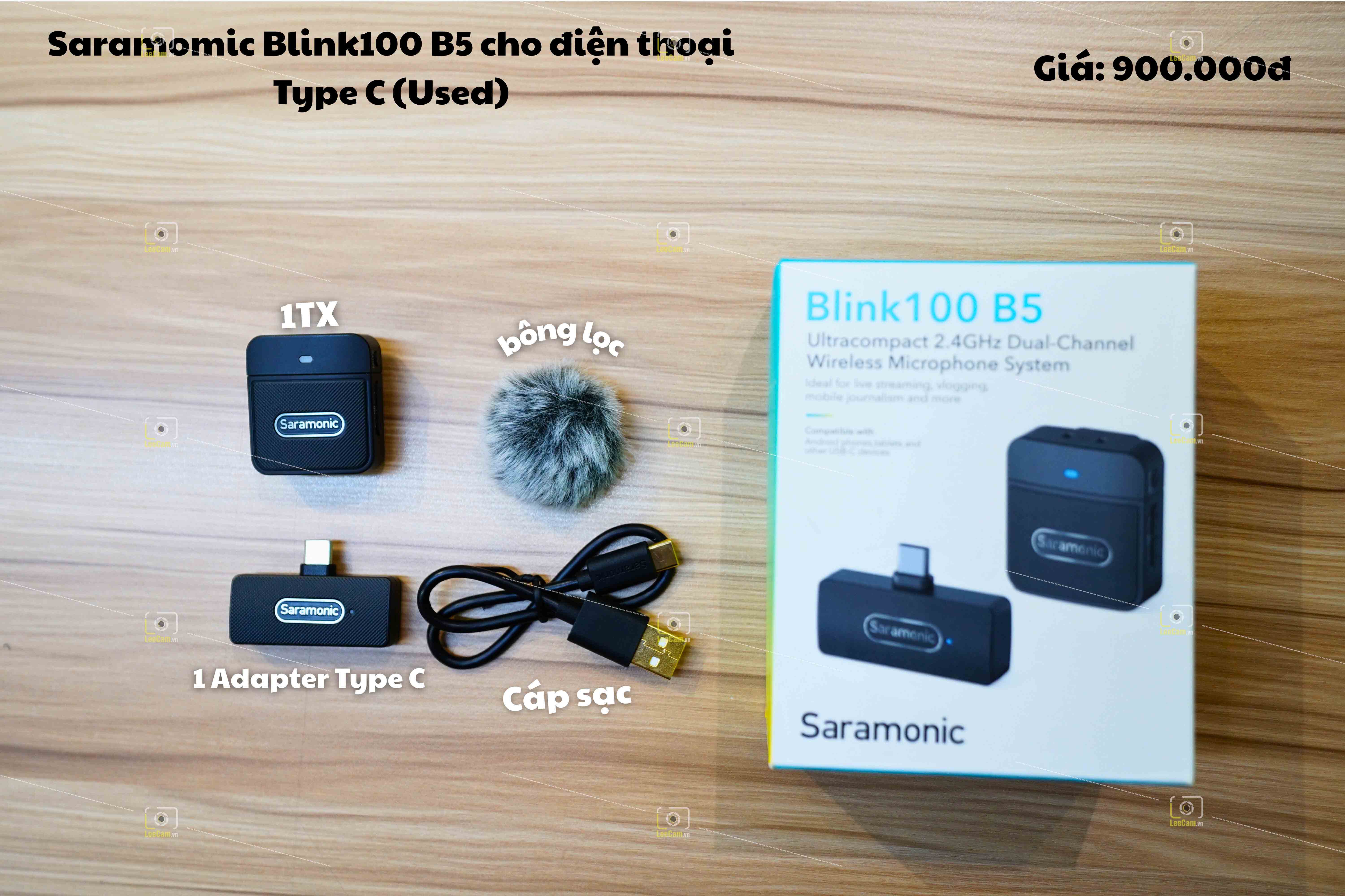(Used) Microphone Saramonic Blink 100 B5 (1TX+1RX)