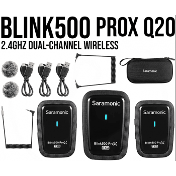 Saramonic Blink500 ProX Q20 | Chính hãng