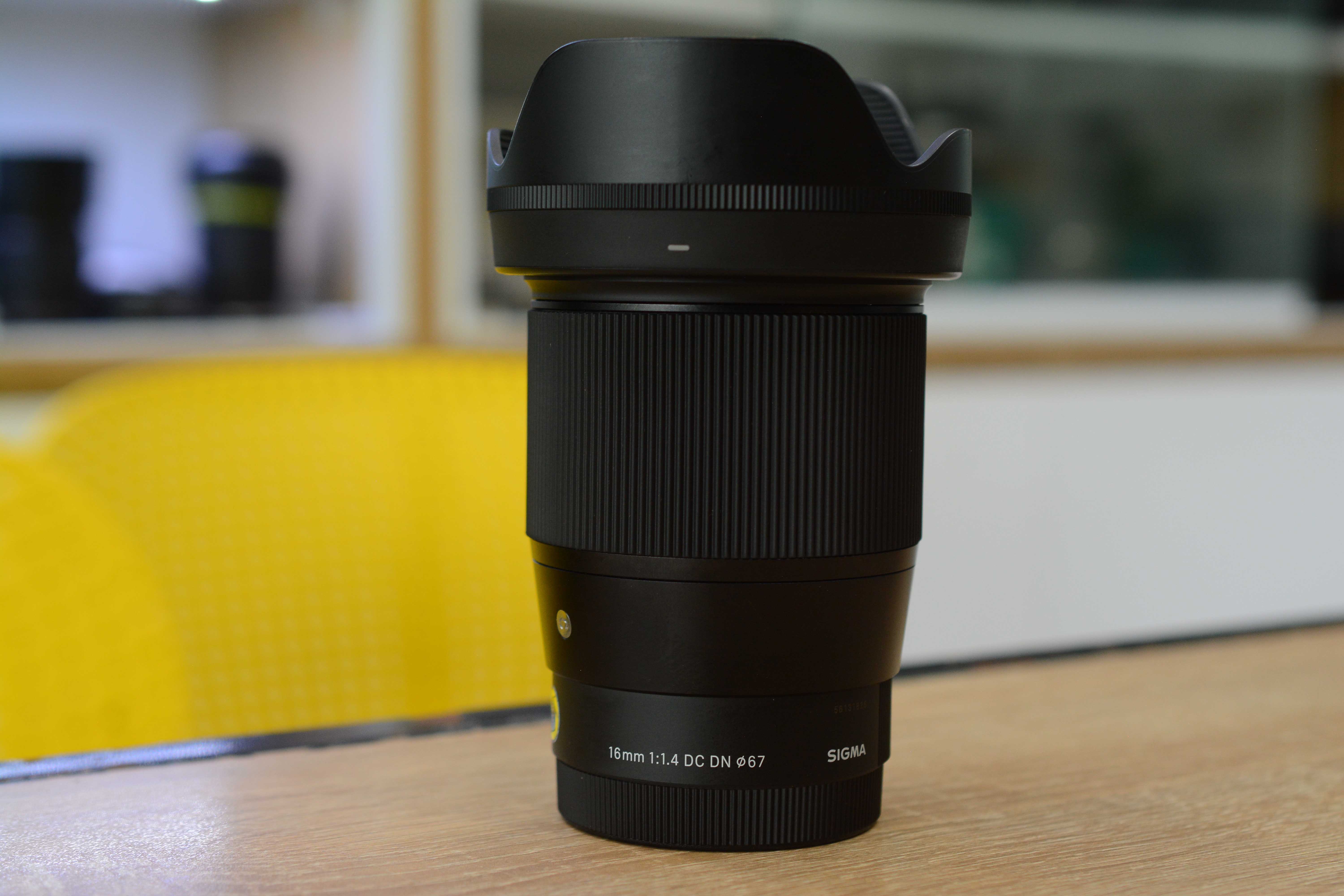 [Likenew Fullbox] Lens Sigma 16mm f/1.4 DC DN For Sony E-mount