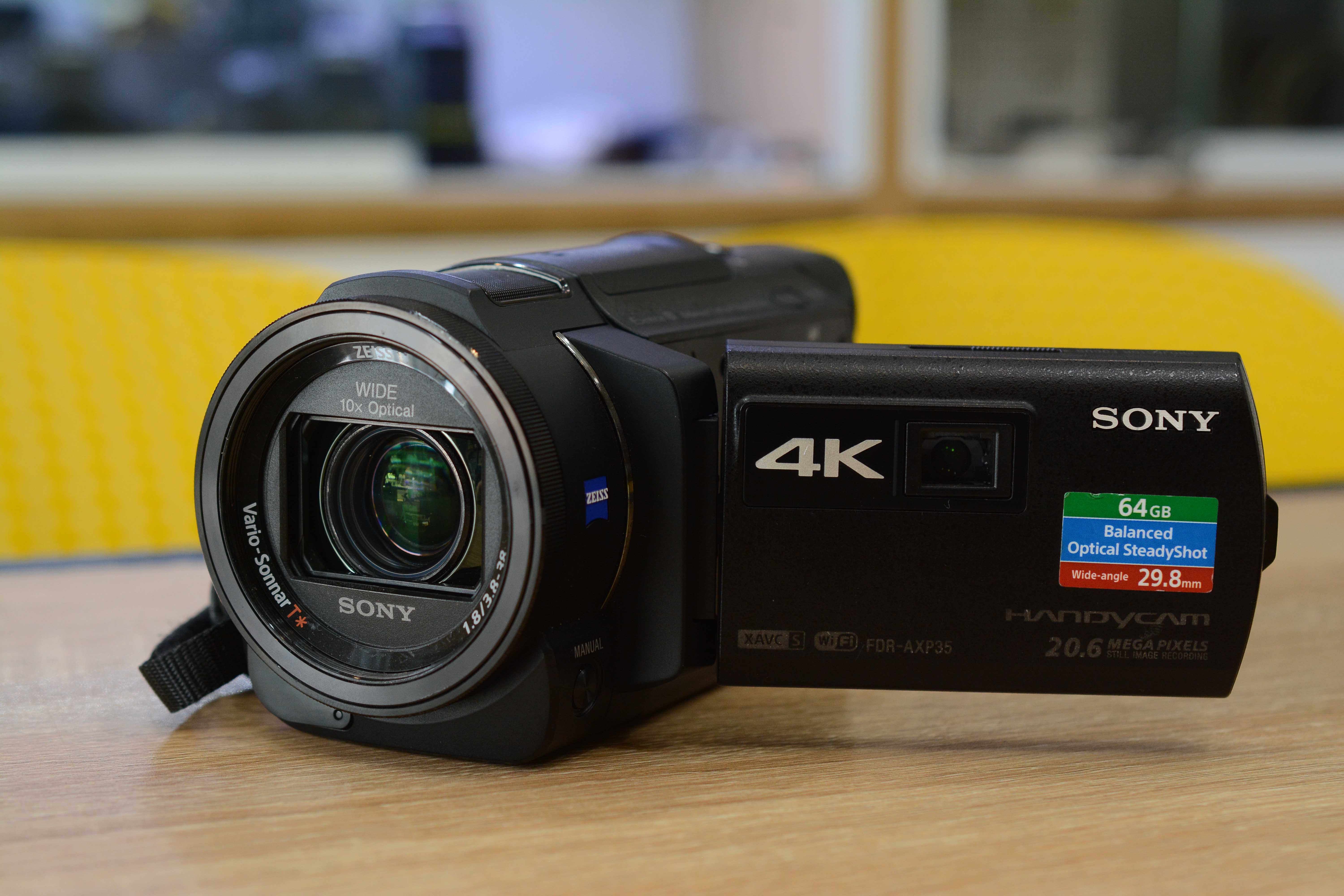 [Used] Máy quay KTS Sony Handycam 4K FDR AXP35