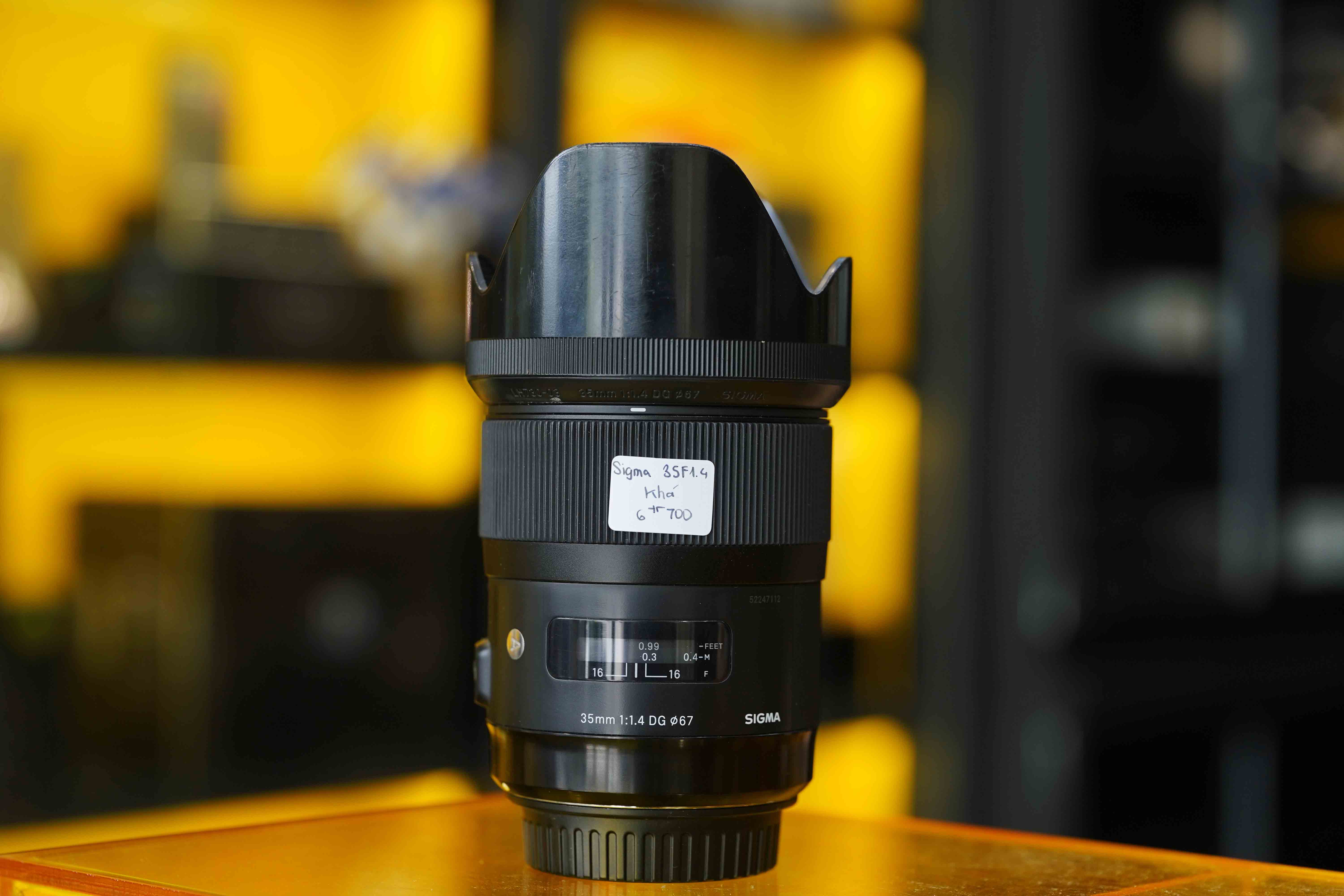 Ống kính Sigma 35mm f1.4 art for Canon (QSD)