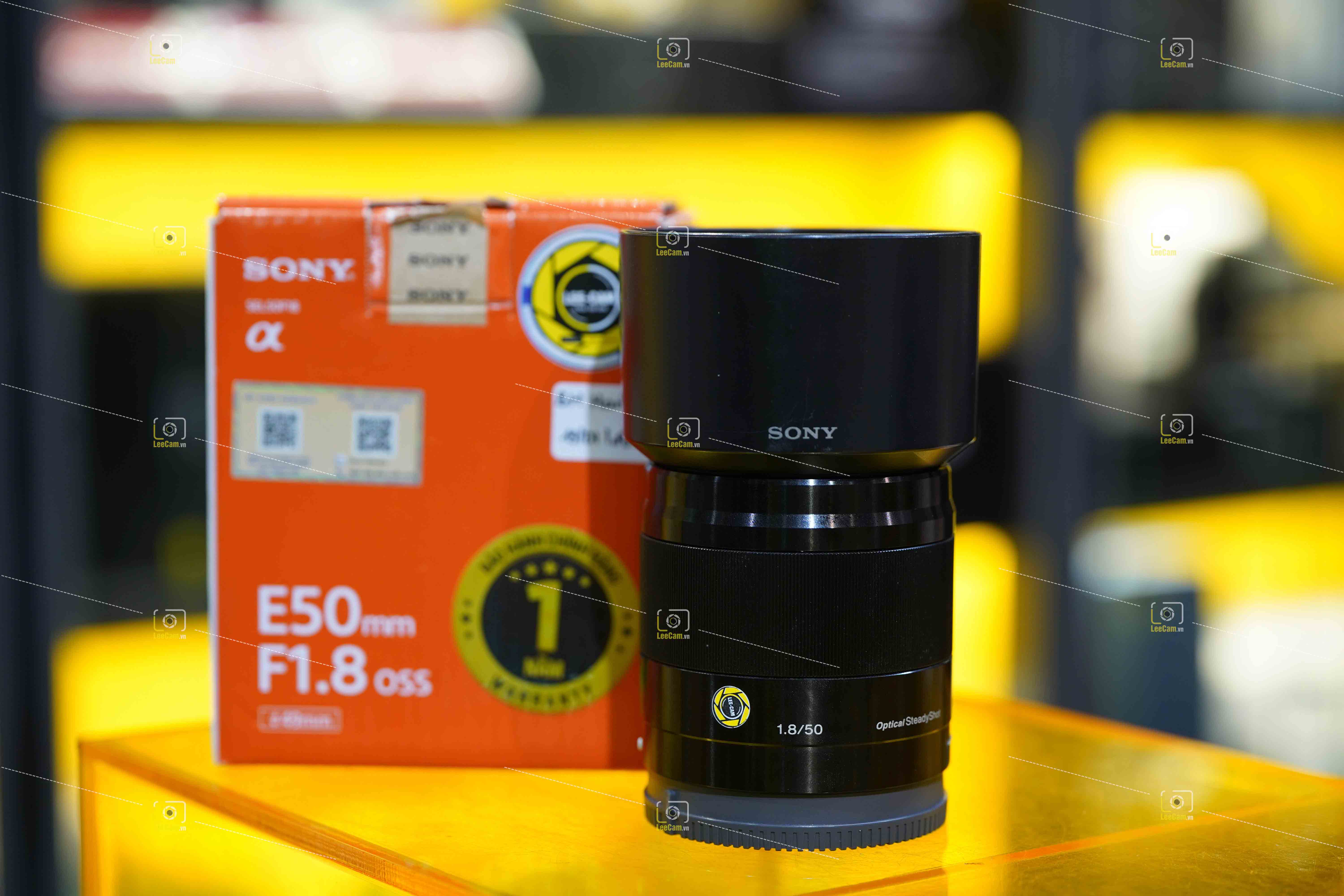 (likenew fullbox) Ống Kính Sony SEL 50mm f1.8