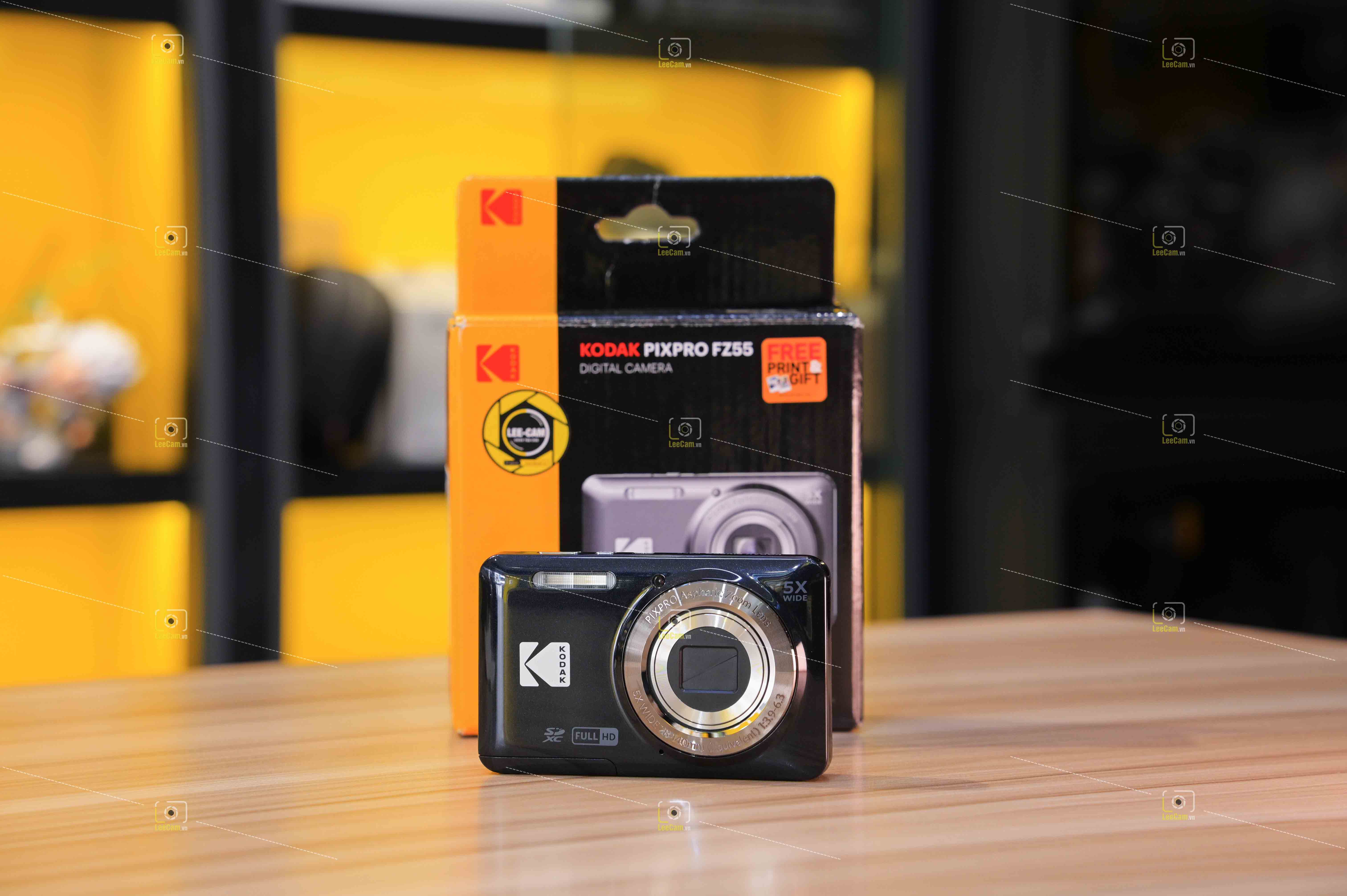 (likenew fullbox) Máy ảnh Kodak PixPro FZ55 Đen