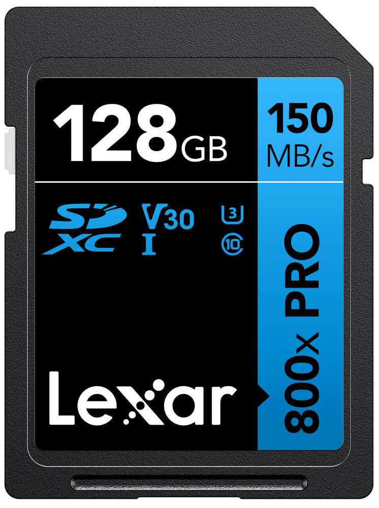 Thẻ nhớ Lexar 128GB High-Performance 800x PRO UHS-I SDHC card V30