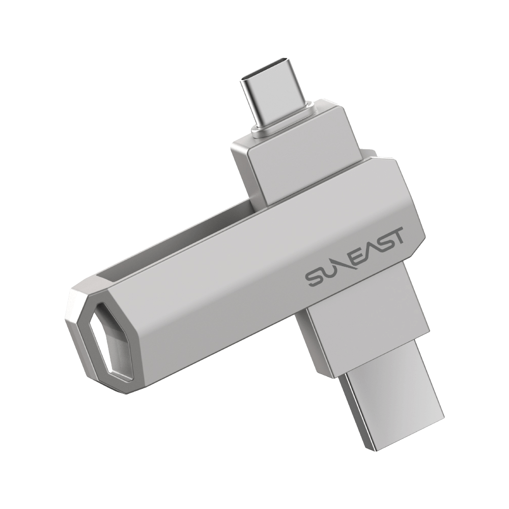 Ổ cứng SUNEAST PSSD Revolve R5 series USB-A 3.2 & USB-C 3.2 - 256Gb