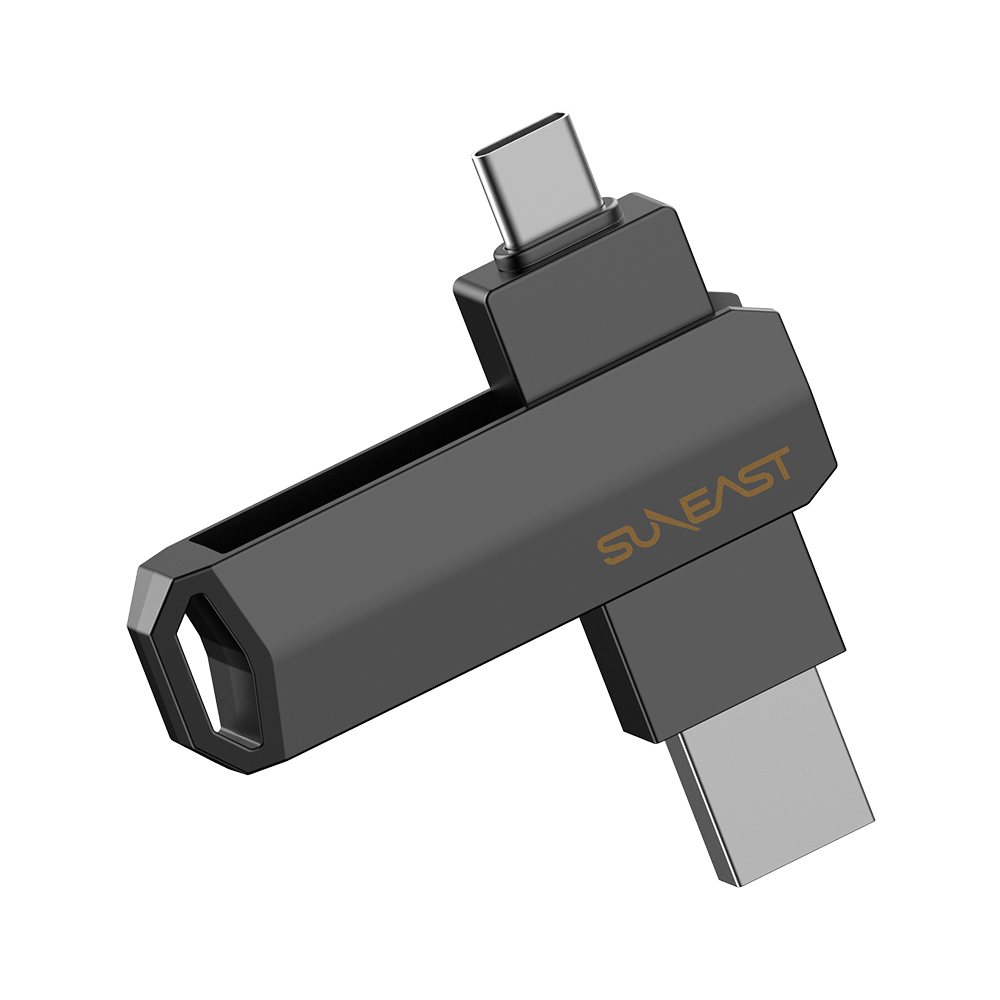 Ổ cứng SUNEAST PSSD Revolve R10 series USB-A 3.2 & USB-C 3.2 - 1TB