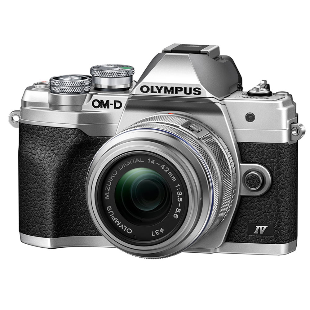 Máy ảnh OM SYSTEM OM-D E-M10 Mark IV (Silver) + M.Zuiko Digital ED 14-42mm F3.5-5.6 EZ | New Chính Hãng