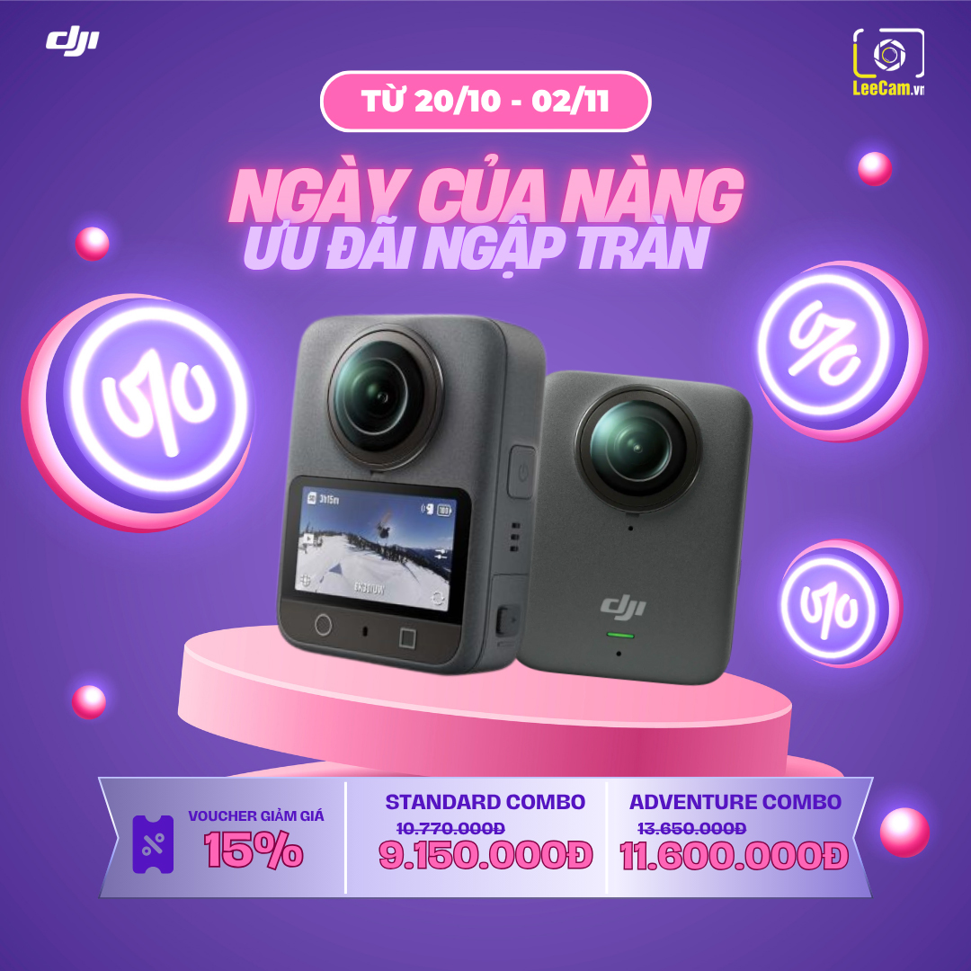 (New) DJI Osmo 360 | Hàng Chính Hãng (giảm giá)