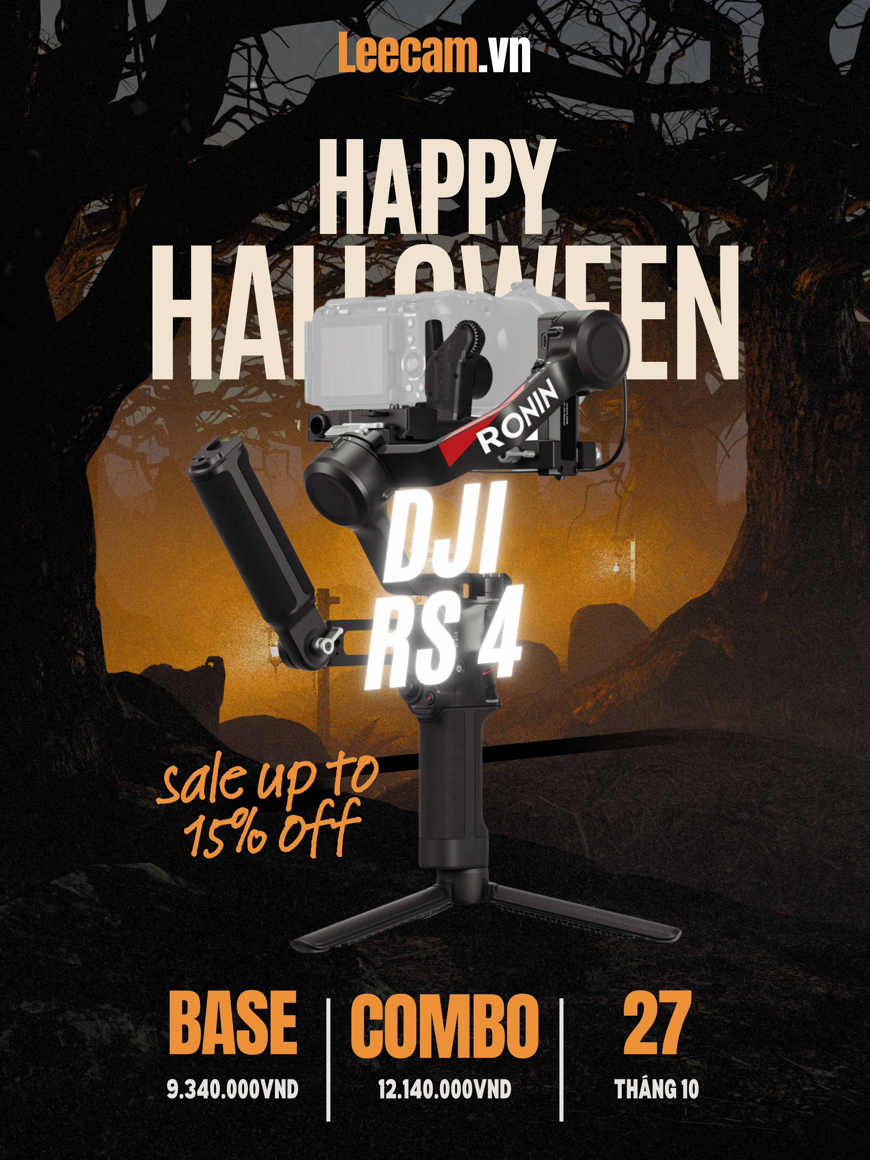 (New) Gimbal DJI Ronin RS4 | Hàng Chính Hãng (giảm giá)