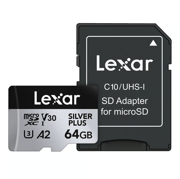 Thẻ nhớ MicroSD Lexar 64GB Professional SILVER PLUS UHS-I | Chính Hãng
