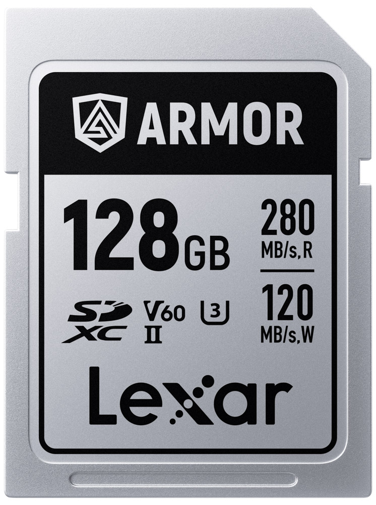 Thẻ nhớ Lexar 128GB ARMOR SILVER PRO UHS-II SDXC Card V60