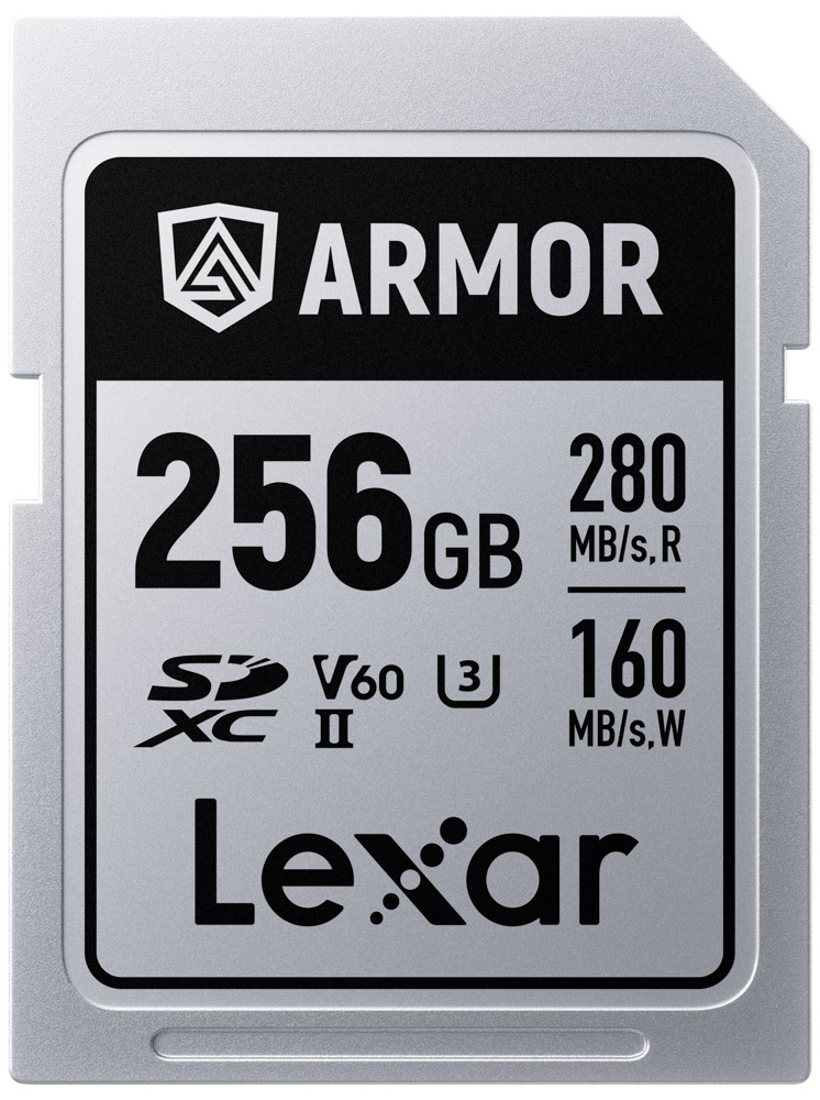 Thẻ nhớ Lexar 256GB ARMOR SILVER PRO UHS-II SDXC Card V60