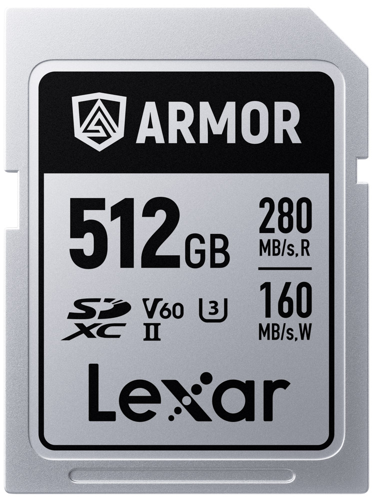 Thẻ nhớ Lexar 512GB ARMOR SILVER PRO UHS-II SDXC Card V60