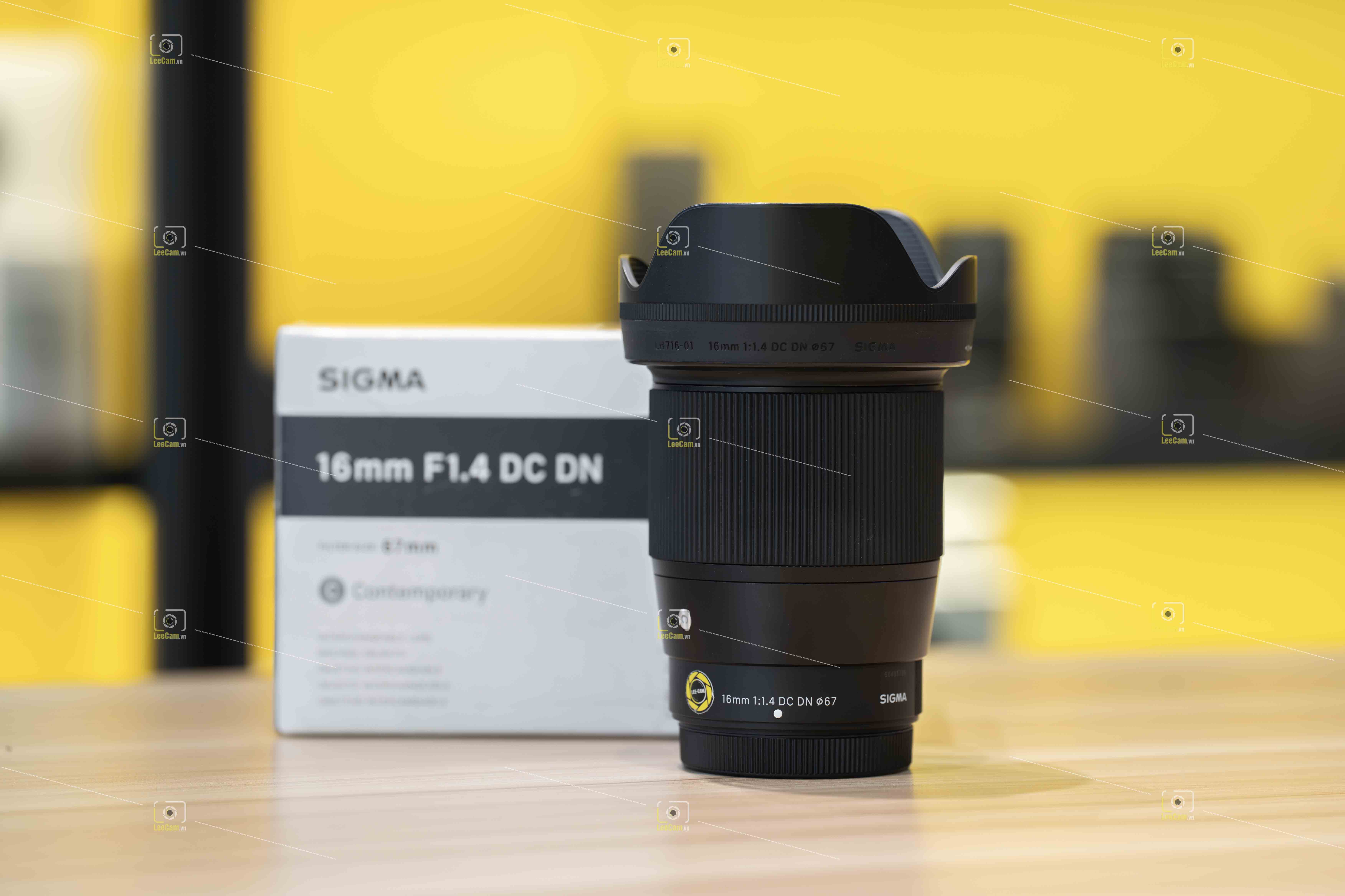 (Used) Lens Sigma 16mm f/1.4 DC DN For Fujifilm