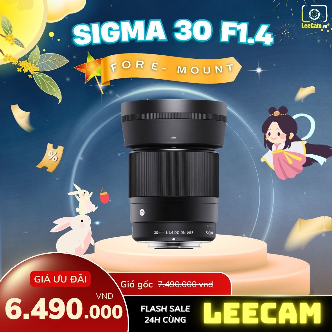 Sigma 30mm f1.4 dc dn for Sony E-mount ( Giảm giá )