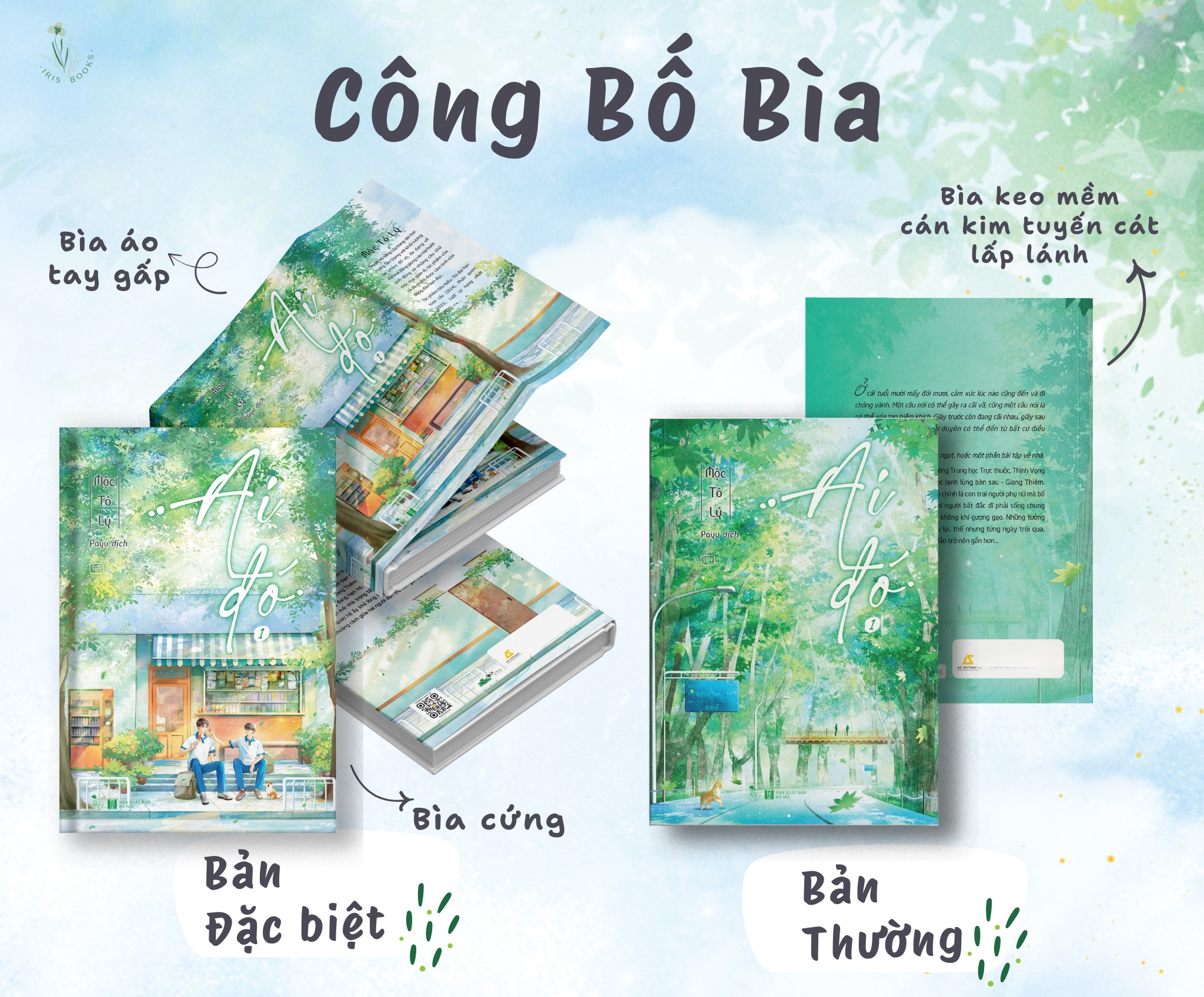 CÔNG BỐ BÌA + PHIÊN BẢN AI ĐÓ  TẬP 1