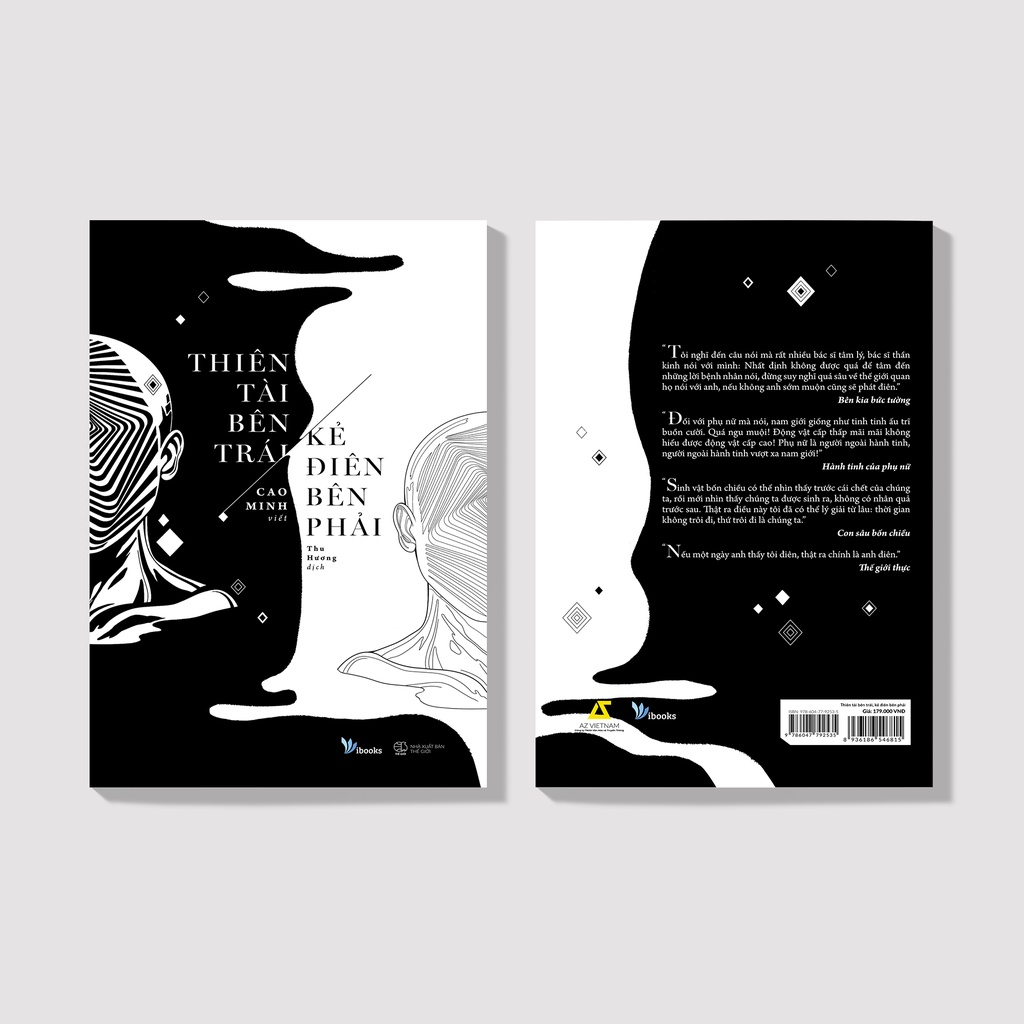 Sách - Thiên Tài Bên Trái, Kẻ Điên Bên Phải (Tái Bản) | Công ty TNHH văn hóa và truyền thông AZ Việt Nam