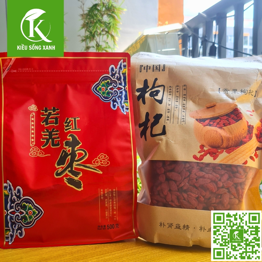 Kỷ Tử Ninh Hạ và Táo Đỏ Nhược Khương