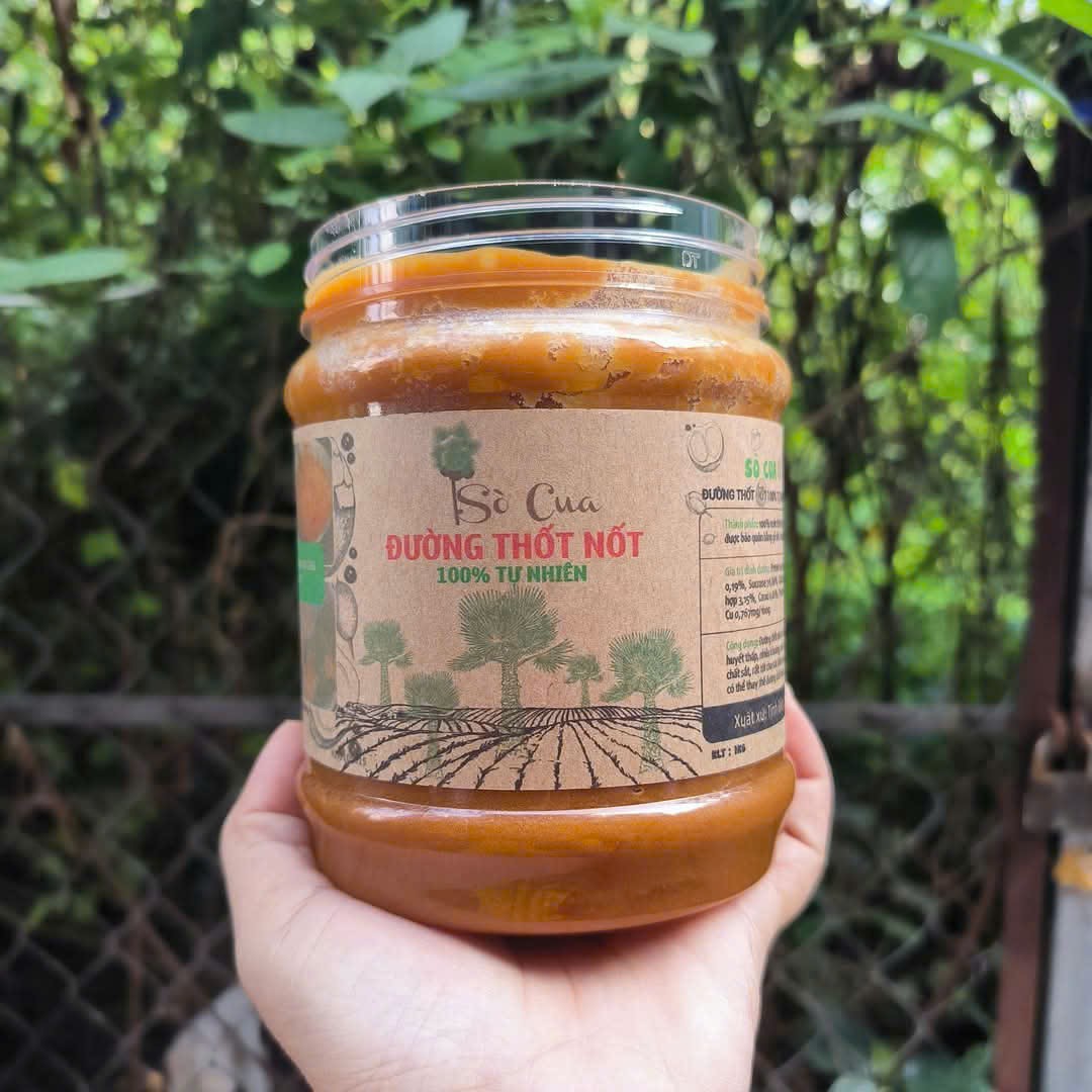 Đường Thốt Nốt Sò Cua 100% Tự Nhiên