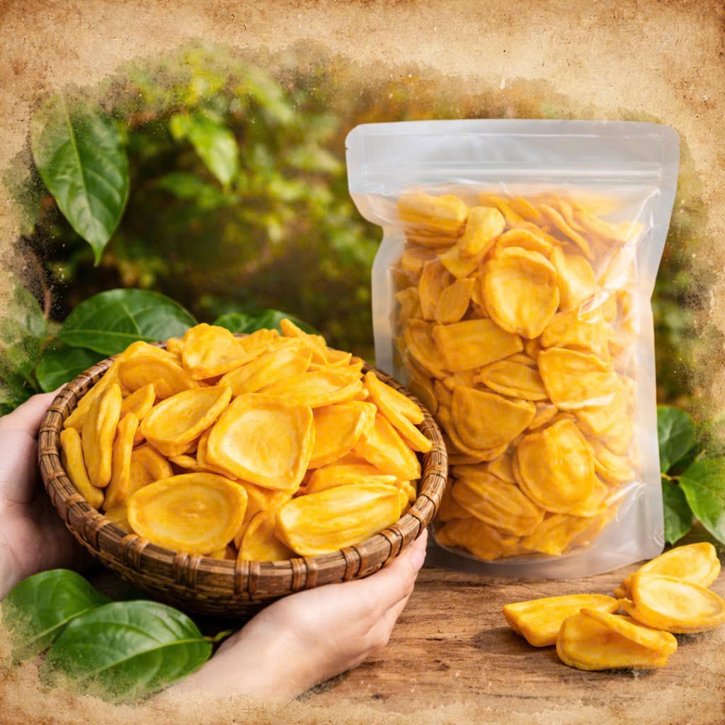 Mít Thái Sấy Giòn Thủ Công