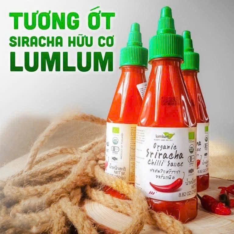 Tương Ớt Sriracha Lumlum hữu cơ