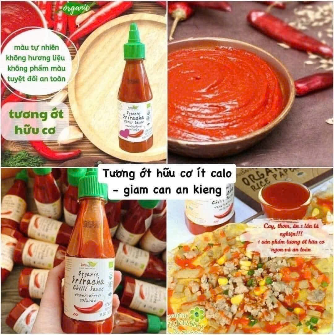 Tương Ớt Sriracha Lumlum hữu cơ