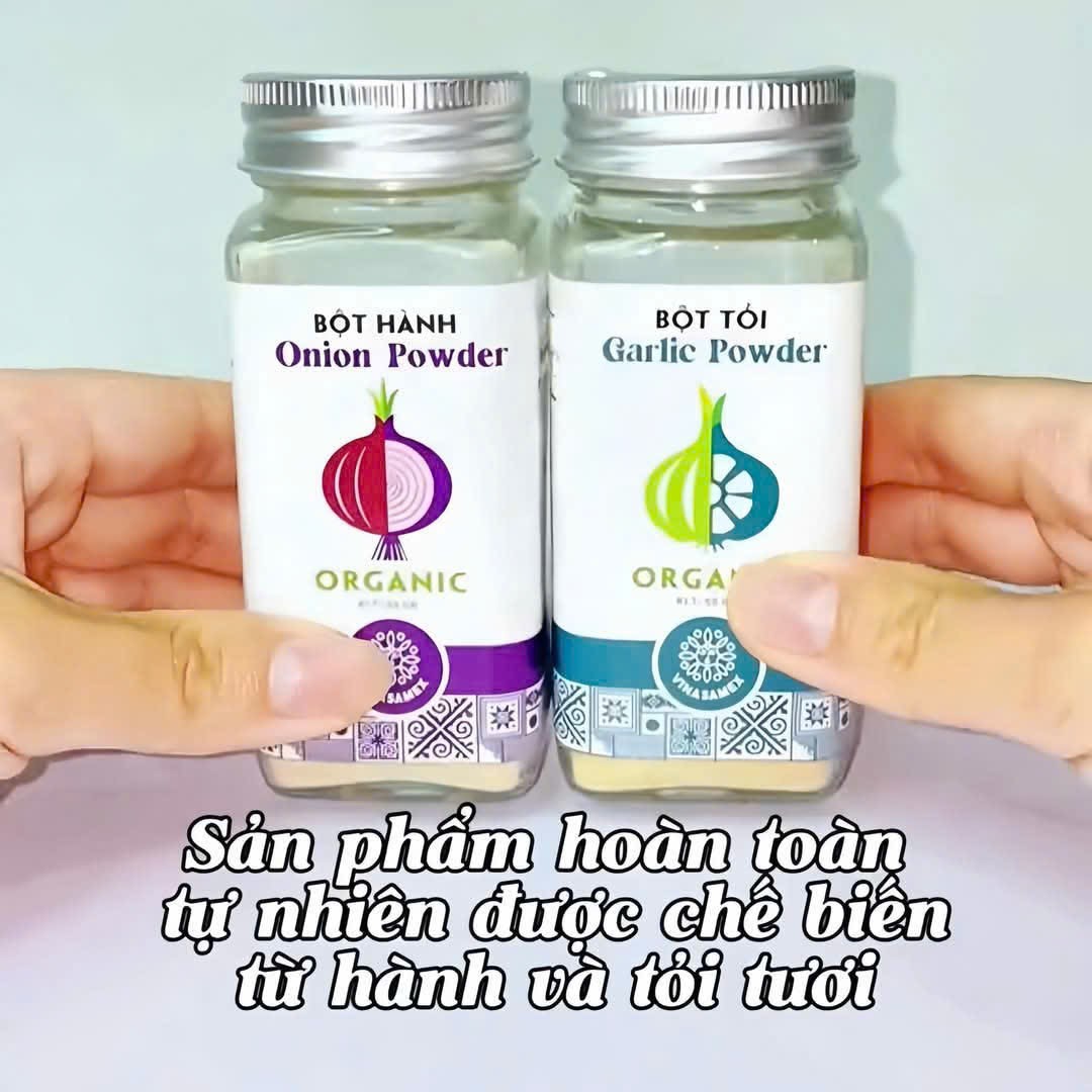 Bột Gia Vị Hữu Cơ Các Loại Lành Sạch