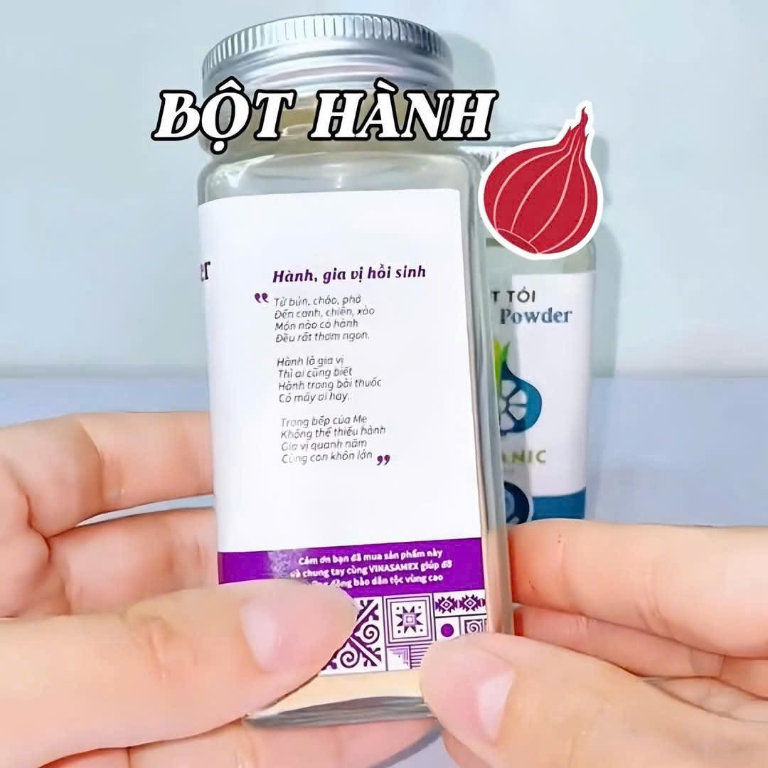 Bột Gia Vị Hữu Cơ Các Loại Lành Sạch