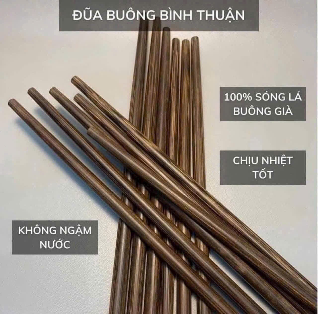 Đũa Gỗ Buông Loại 1