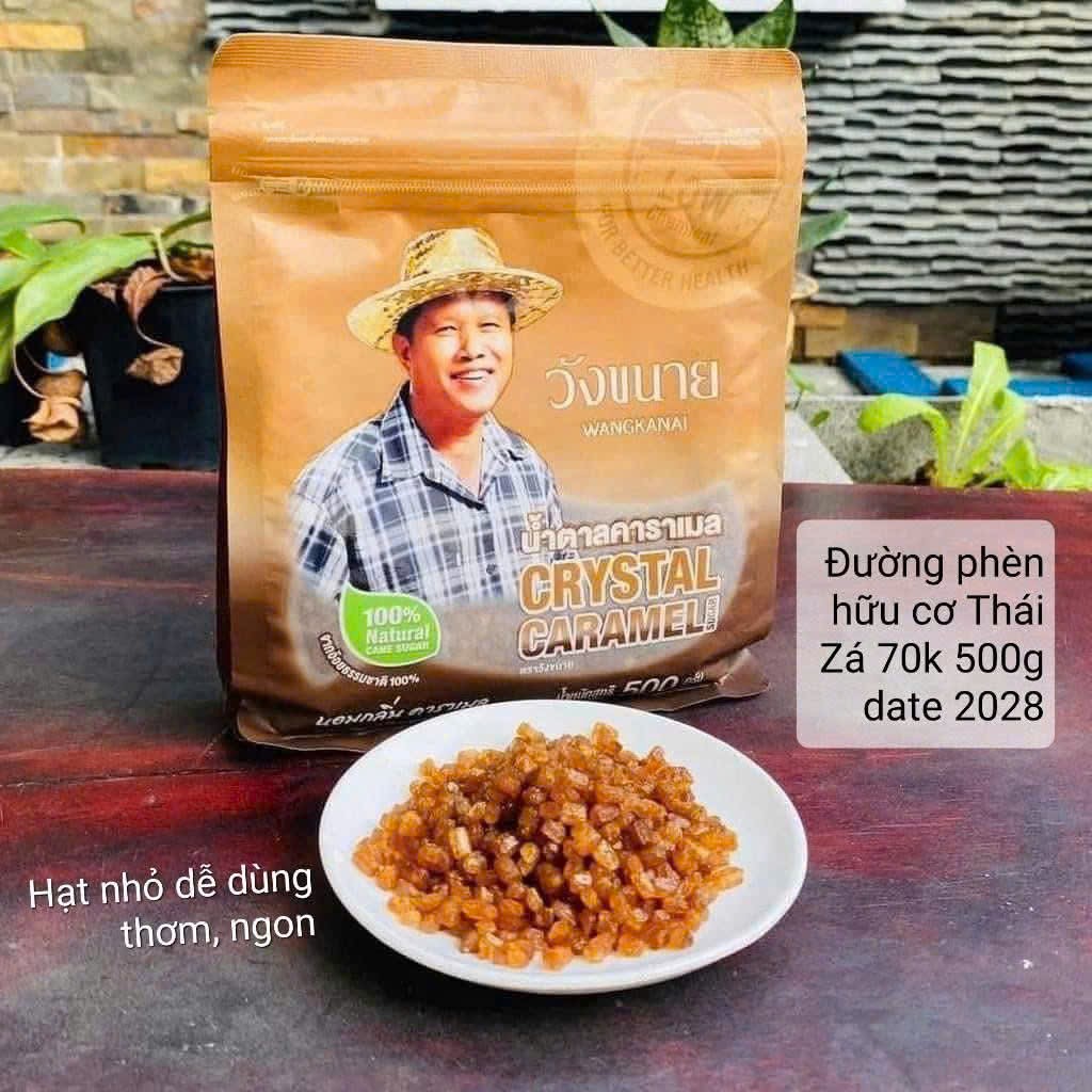 Đường Phèn Thô Tự Nhiên Caramen Wangkanai