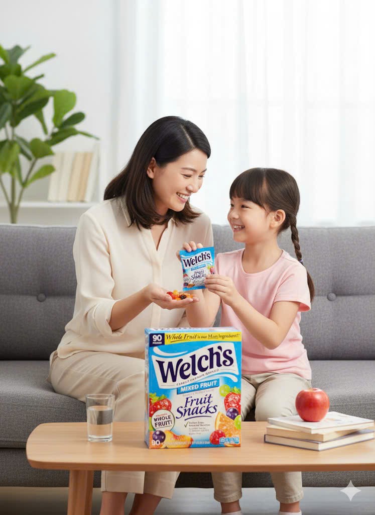 Kẹo Dẻo Welch's Mỹ combo 10 gói