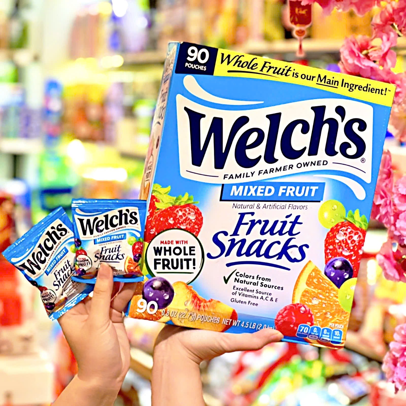 Kẹo Dẻo Welch's Mỹ combo 10 gói