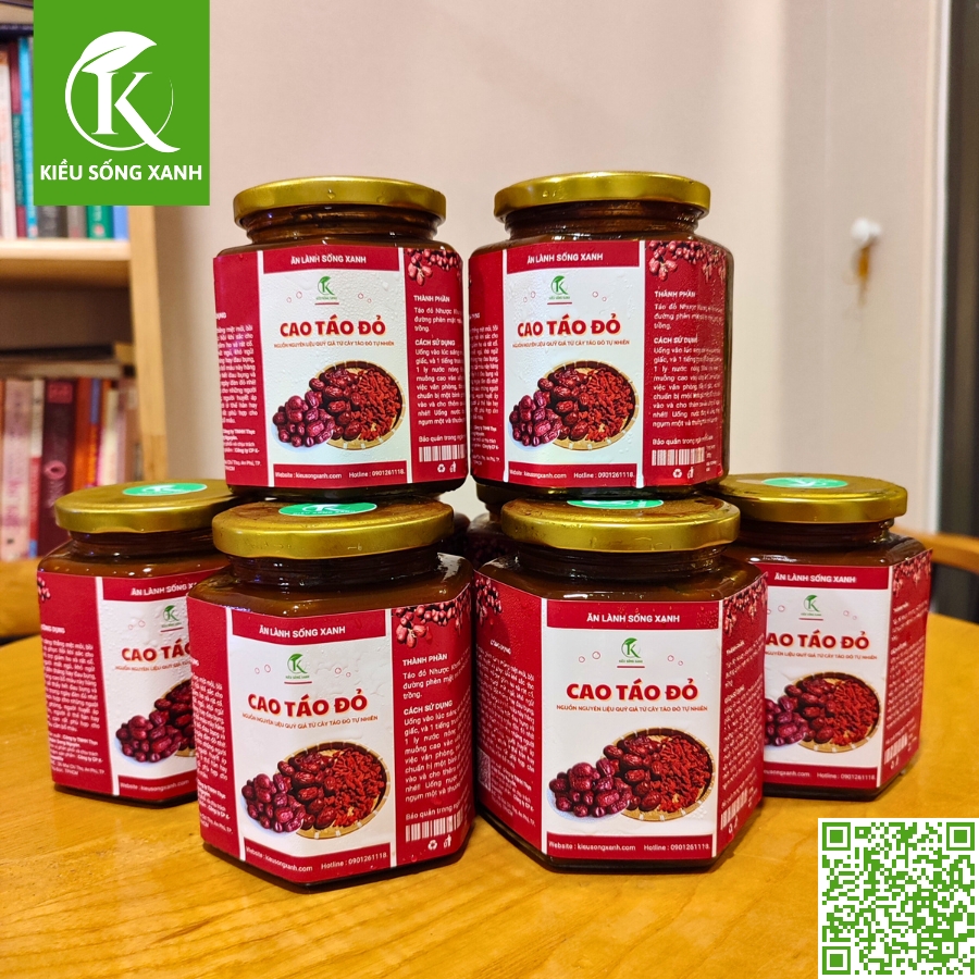 Cao Táo Đỏ - Sản Phẩm Cao Bổ Máu 100% Tự Nhiên (500g)