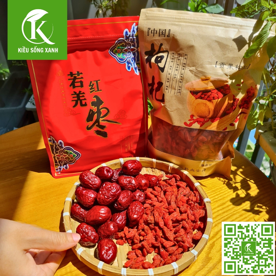 Kỷ Tử Ninh Hạ và Táo Đỏ Nhược Khương