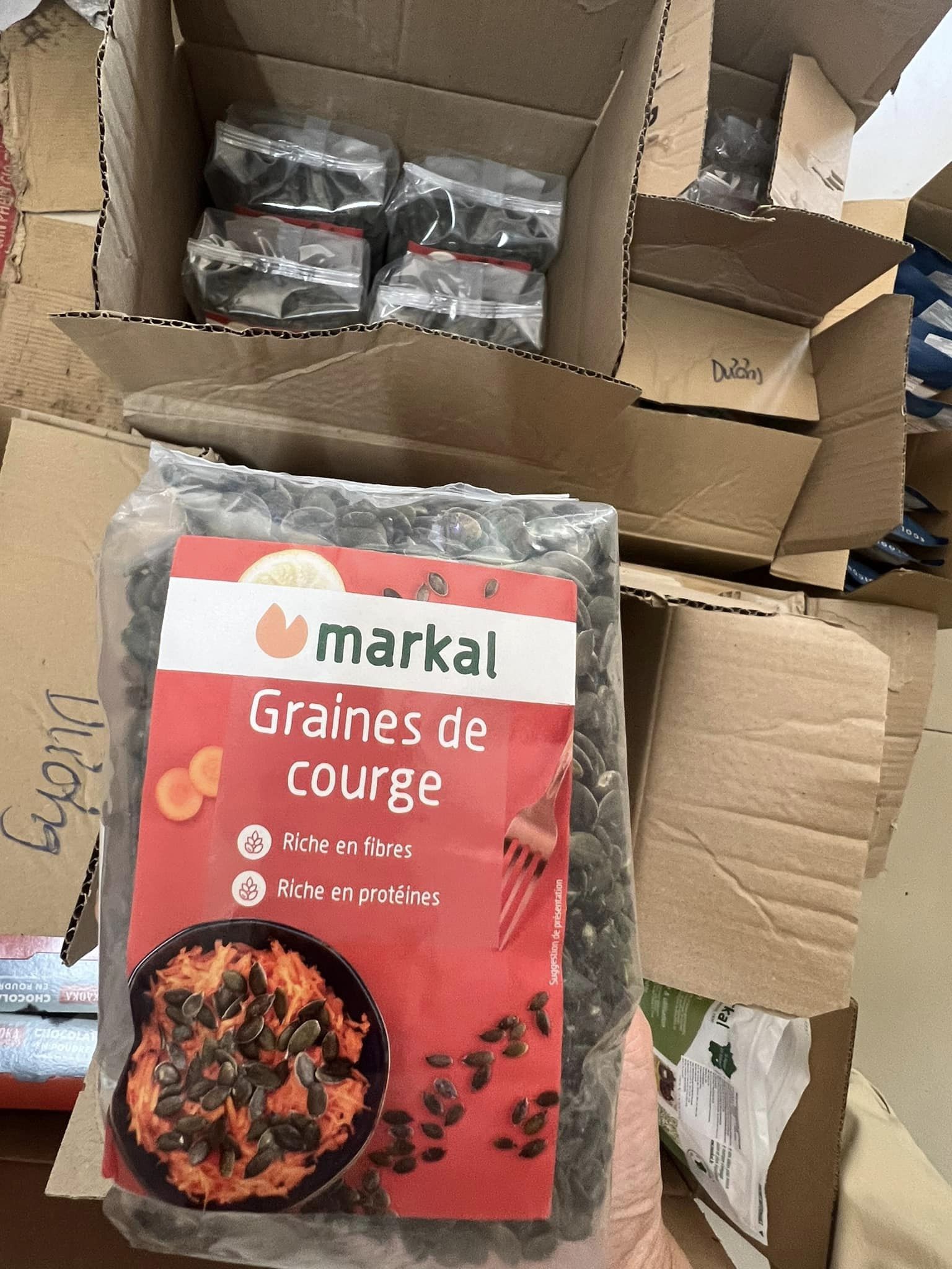 Kẹo hạt bí hữu cơ Markal