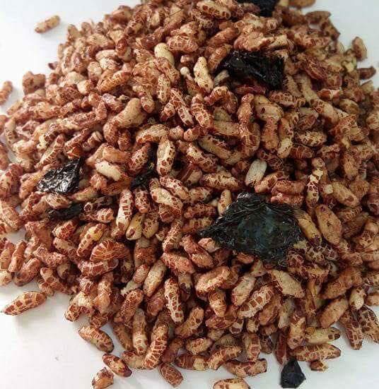 Cốm gạo lứt rong biển sấy