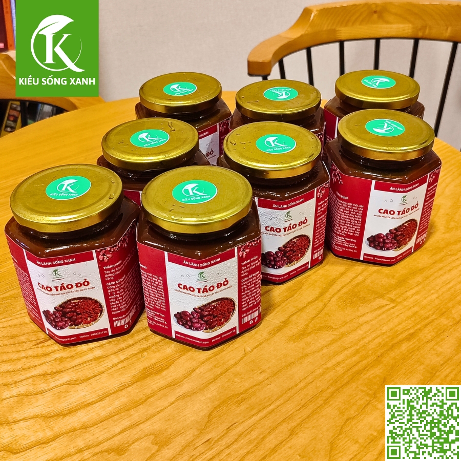 Cao Táo Đỏ - Sản Phẩm Cao Bổ Máu 100% Tự Nhiên (500g)