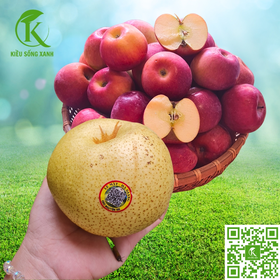 Táo Mật Phú Sỹ và Lê Mật Hà Giang (2kg)