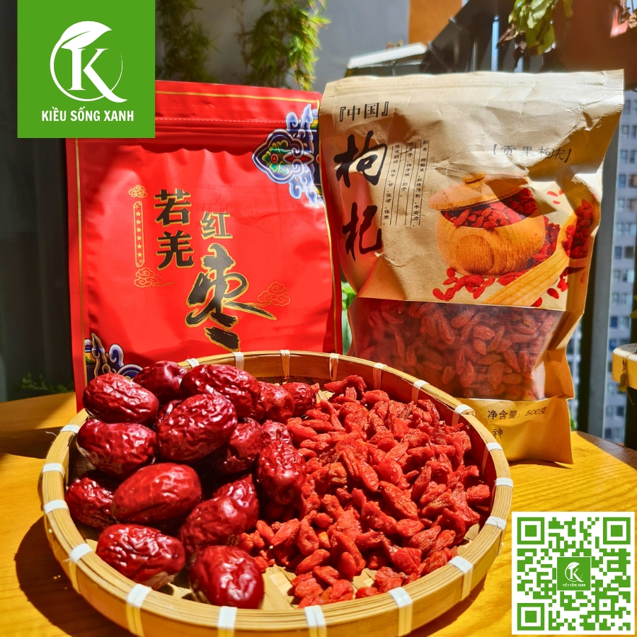 Kỷ Tử Ninh Hạ và Táo Đỏ Nhược Khương